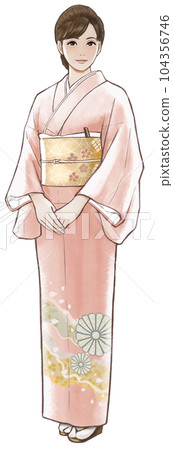 woman wearing colored sleeves 104356746