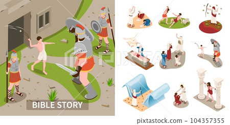 Bible Story Composition 104357355