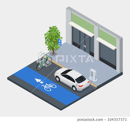Electromobile Transport Concept 104357371