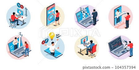 Technical Support Round Compositions 104357394