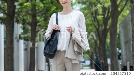 Business summer female portrait Business summer female portrait 104357510