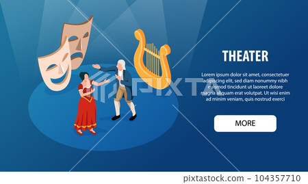 Theater Horizontal Banner 104357710