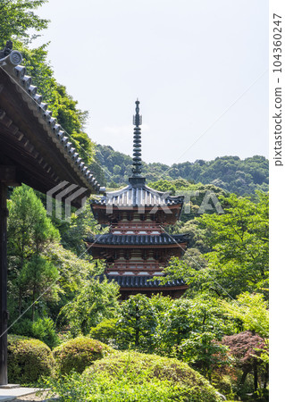 Mimurotoji Temple Three-storied Pagoda (Kyoto Shigaya, Uji City, Kyoto Prefecture) 104360247