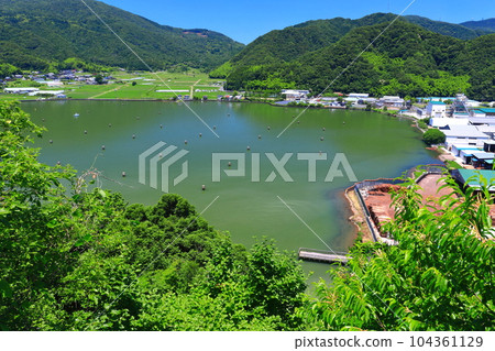 [京都府] 從引上紀念公園看到的引上碼頭（平碼頭） 104361129