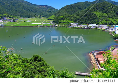 [京都府] 從引上紀念公園看到的引上碼頭（平碼頭） 104361131