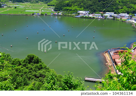 [京都府] 從引上紀念公園看到的引上碼頭（平碼頭） 104361134