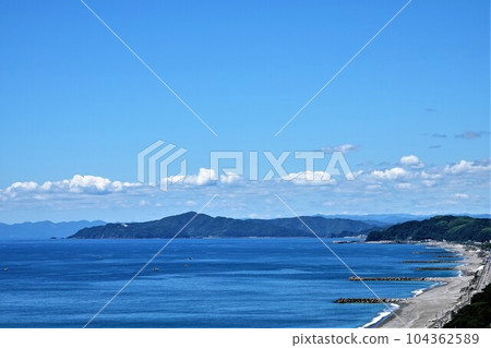 Katsurahama Park, which faces the magnificent Pacific Ocean, is famous as a place to see the moon and is a scenic spot that is sung in the Yosakoi song. Katsurahama Park, which faces the magnificent Pacific Ocean, is famous as a place to see the moon and is a scenic spot that is sung in the Yosakoi song. 104362589