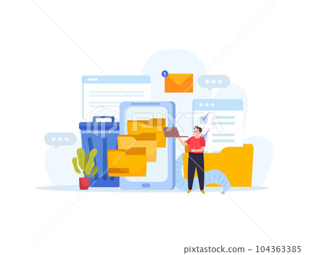 Data Recovery Concept 104363385