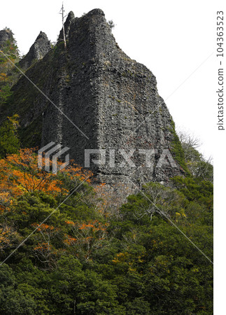 Tachikue Gorge in autumn Tachikue Gorge in autumn 104363523