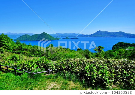 北海道洞爺湖風光 北海道洞爺湖風光 104363558
