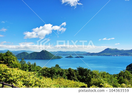 北海道洞爺湖風光 北海道洞爺湖風光 104363559