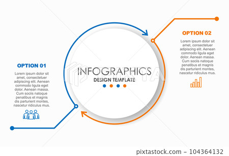 Infographic design template with place for your data. Vector illustration. Infographic design template with place for your data. Vector illustration. 104364132