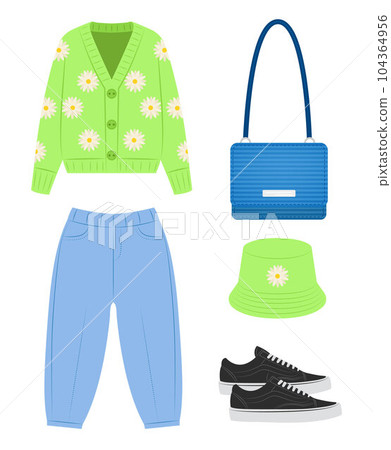 Spring clothes 104364956