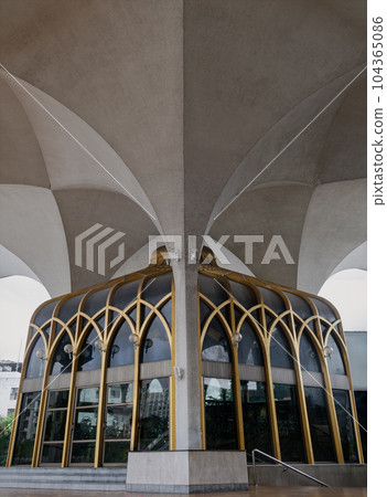 Beautiful architecture design of The Foundation of the Central Mosque and Islamic Center of Thailand. Beautiful architecture design of The Foundation of the Central Mosque and Islamic Center of Thailand. 104365086