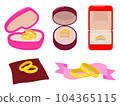 Wedding rings 104365115