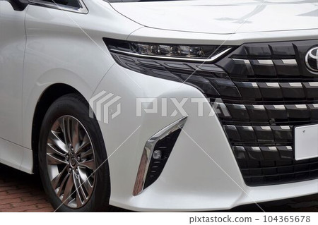 汽車圖片豐田4代Alphard前面罩 104365678