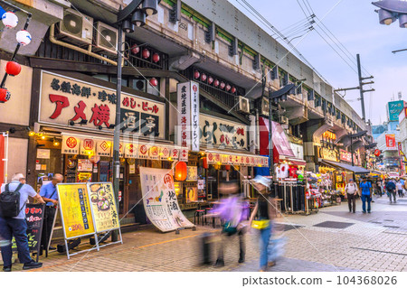 日本東京市容較前一周有所下降↓雨季，阿美橫，無感染爆發=6月27日 104368026