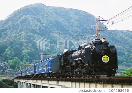 SL Okutone with D51 towing on the Joetsu Line heading for Takasaki 104368656