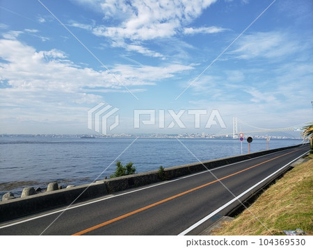 淡路島西海岸晴朗 淡路島西海岸晴朗 104369530