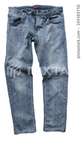 a pair of jeans pants 104369756