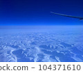 Scenery seen when flying over the North Pole 104371610