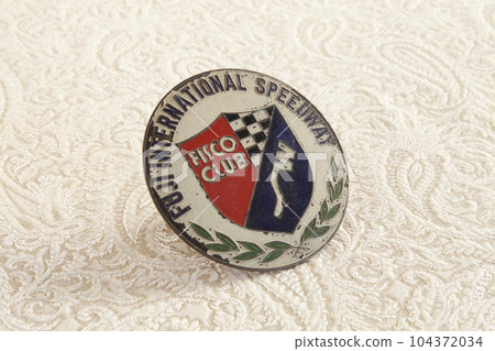 Old Japanese car badge Old Japanese car badge 104372034