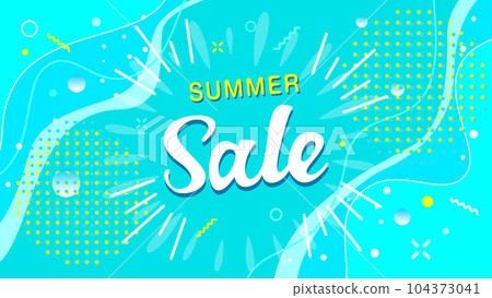 流行夏季銷售設計,夏季充滿碳酸化的圖像插圖。淡藍色矢量背景素材 流行夏季銷售設計,夏季充滿碳酸化的圖像插圖。淡藍色矢量背景素材 104373041