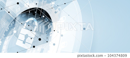 Cyber security and information or network protection. Future technology web services for business and internet project Cyber security and information or network protection. Future technology web services for business and internet project 104374809