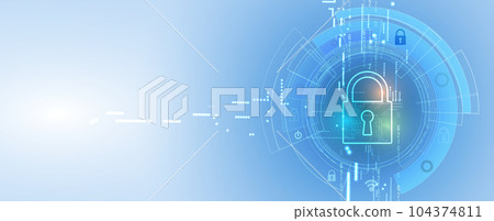 Cyber security and information or network protection. Future technology web services for business and internet project Cyber security and information or network protection. Future technology web services for business and internet project 104374811