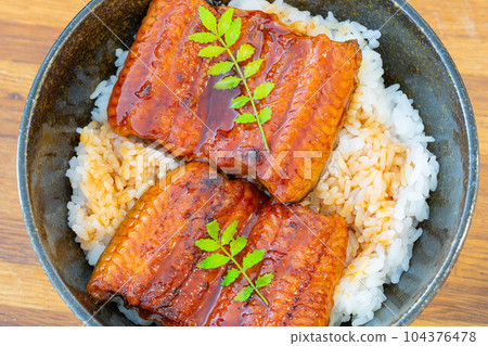 [Food material] Grilled eel, eel bowl [Midsummer Day of the Ox] 104376478