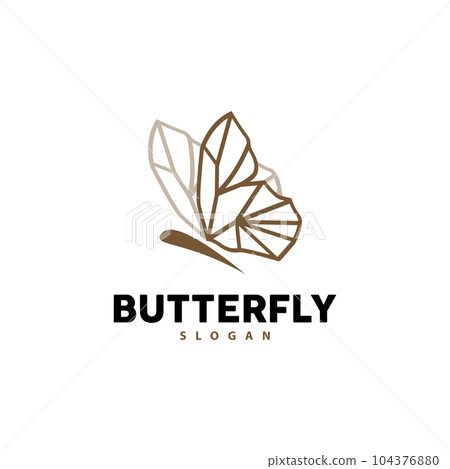 Butterfly Logo Design, Beautiful Flying Animal, Company Brand Icon Illustration, Screen Printing, Salon Butterfly Logo Design, Beautiful Flying Animal, Company Brand Icon Illustration, Screen Printing, Salon 104376880
