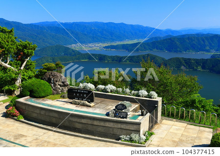 [Fukui Prefecture] View from Mikatagoko Rainbow Line Summit Park 104377415