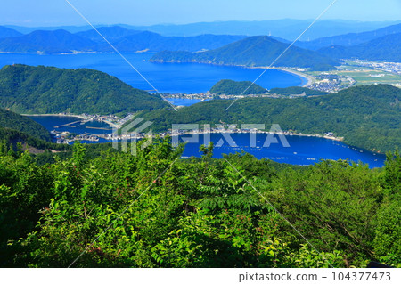 [Fukui Prefecture] View from Mikatagoko Rainbow Line Summit Park 104377473