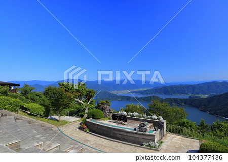 [Fukui Prefecture] View from Mikatagoko Rainbow Line Summit Park 104377486