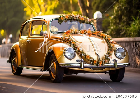 Bridal car 4 AI-generated image 104377599