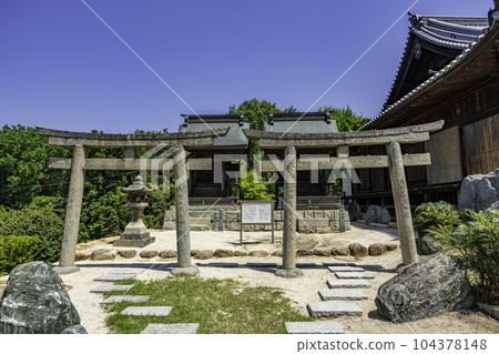 養慶寺愛宕神社和日吉神社岡山縣瀨戶內市 104378148
