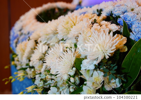 Flower altar Flower altar 104380221