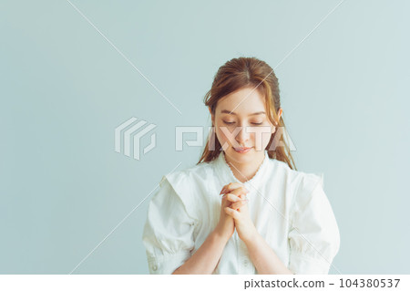 prayer, request, female 104380537