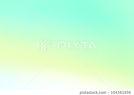 藍綠色和黃色柔和顏色的背景漸變 104381936