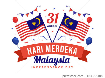 Malaysia Independence Day Vector Illustration on 31 August with Waving Flag in National Holiday Flat Cartoon Hand Drawn Background Templates Malaysia Independence Day Vector Illustration on 31 August with Waving Flag in National Holiday Flat Cartoon Hand Drawn Background Templates 104382408