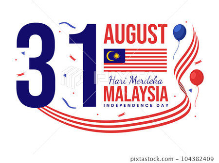 Malaysia Independence Day Vector Illustration on 31 August with Waving Flag in National Holiday Flat Cartoon Hand Drawn Background Templates Malaysia Independence Day Vector Illustration on 31 August with Waving Flag in National Holiday Flat Cartoon Hand Drawn Background Templates 104382409
