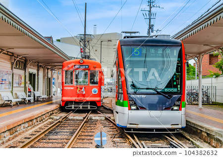 愛媛伊予鐵道～道後溫泉站～ 104382632