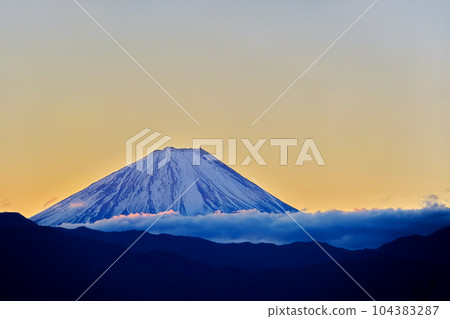 富士在早上 富士在早上 104383287