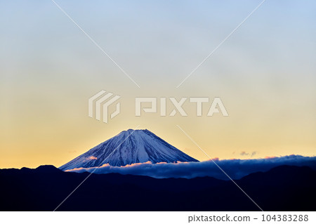 富士在早上 富士在早上 104383288