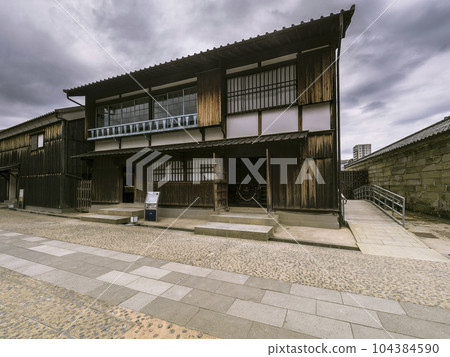 Nagasaki Dejima in cloudy weather / Dejima, Nagasaki, Japan Nagasaki Dejima in cloudy weather / Dejima, Nagasaki, Japan 104384590
