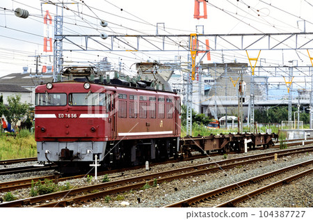 2001年鹿兒島本線ED7656 Koki 50000配送列車 2001年鹿兒島本線ED7656 Koki 50000配送列車 104387727