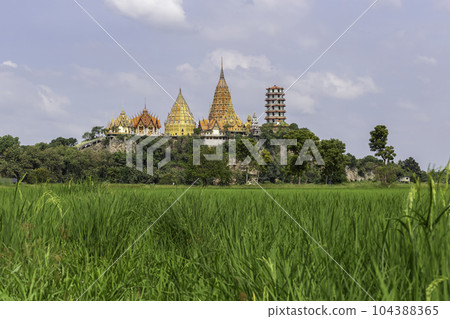 Wat Tham Suea in the province of Kanchanaburi, Thailand 104388365