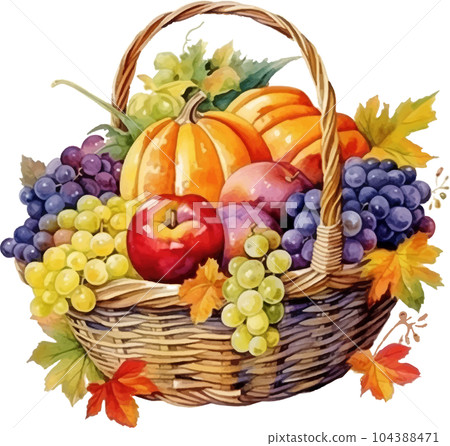 autumn, harvest, watercolor, illustration, nature, yellow, fall, october, holiday, season, decoration, thanksgiving, pumpkin, leaf, isolated, orange, art, design, plant, background, garden autumn, harvest, watercolor, illustration, nature, yellow, fall, october, holiday, season, decoration, thanksgiving, pumpkin, leaf, isolated, orange, art, design, plant, background, garden 104388471