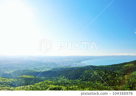 青森縣藍天陸奧灣展望台 104388976