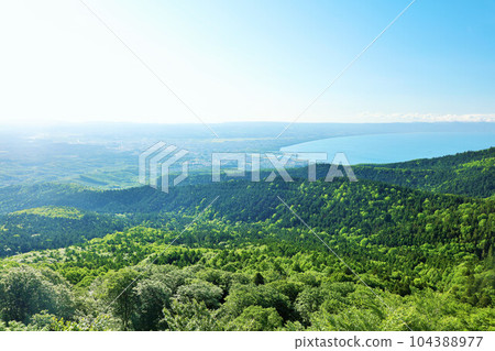 青森縣藍天陸奧灣展望台 104388977